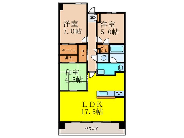 ミリカ・ヒルズⅠ街区（911）の物件間取画像